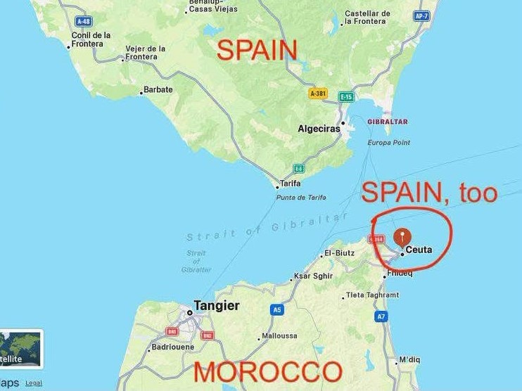 MANIPULATION : Ceuta, des images d’une enclave pour alimenter les fantasme et les peurs